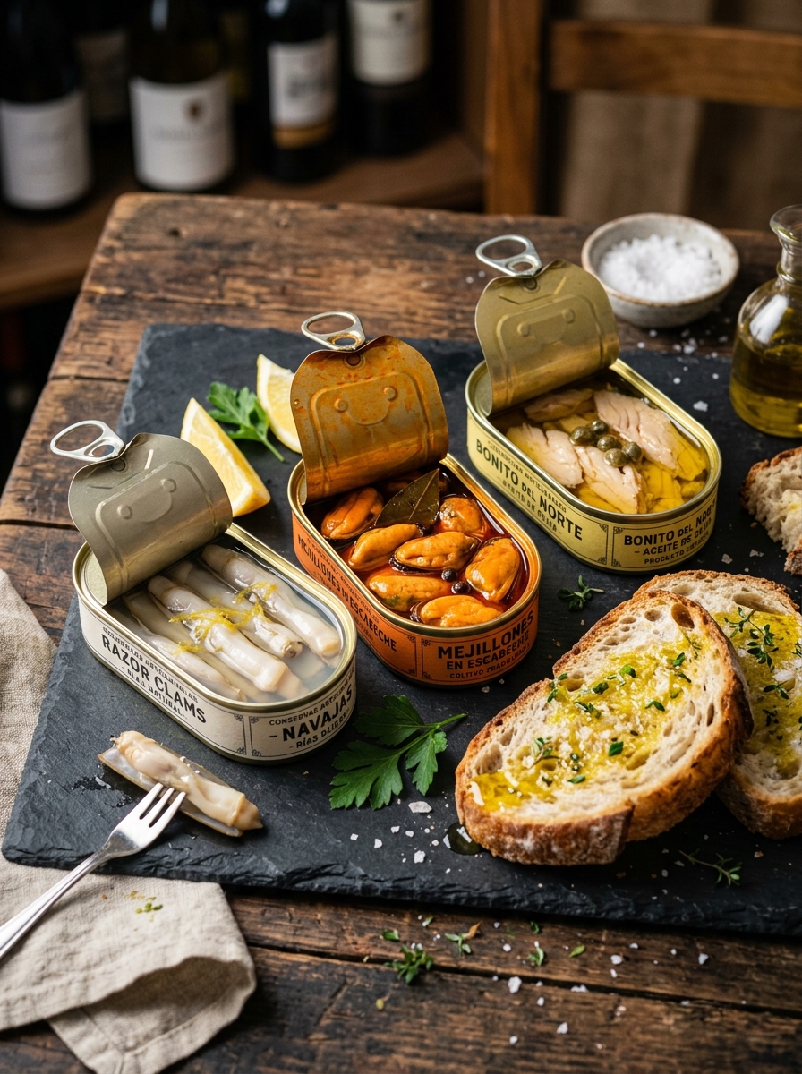 Conservas gourmet de alta gama