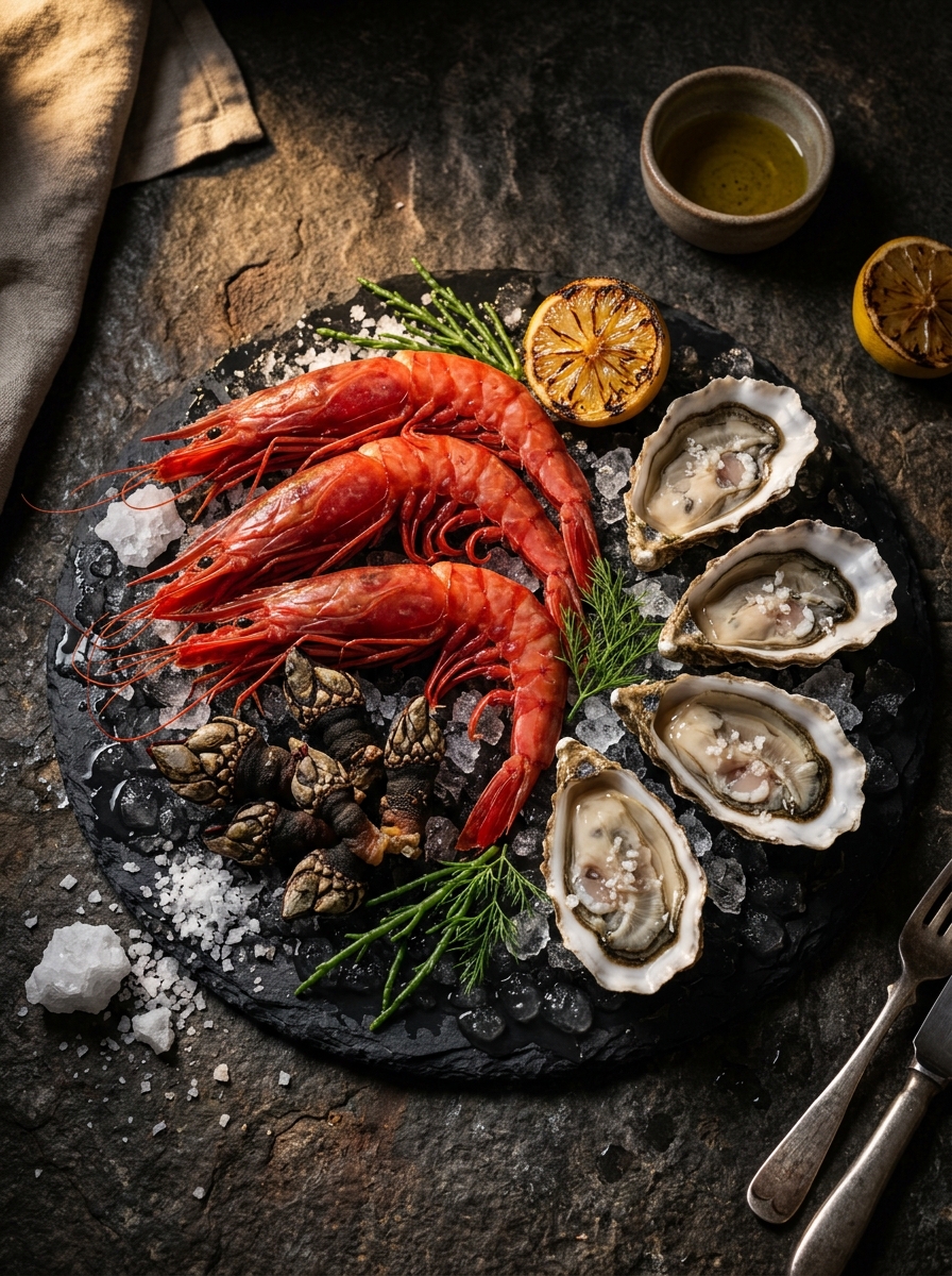 Mariscos Premium de selección española