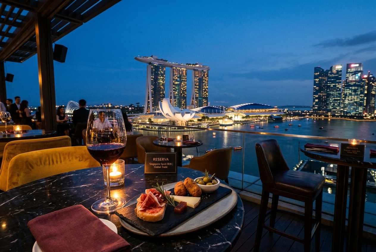 Dining and business meetings in Singapore